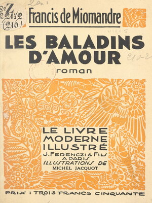 cover image of Les baladins d'amour